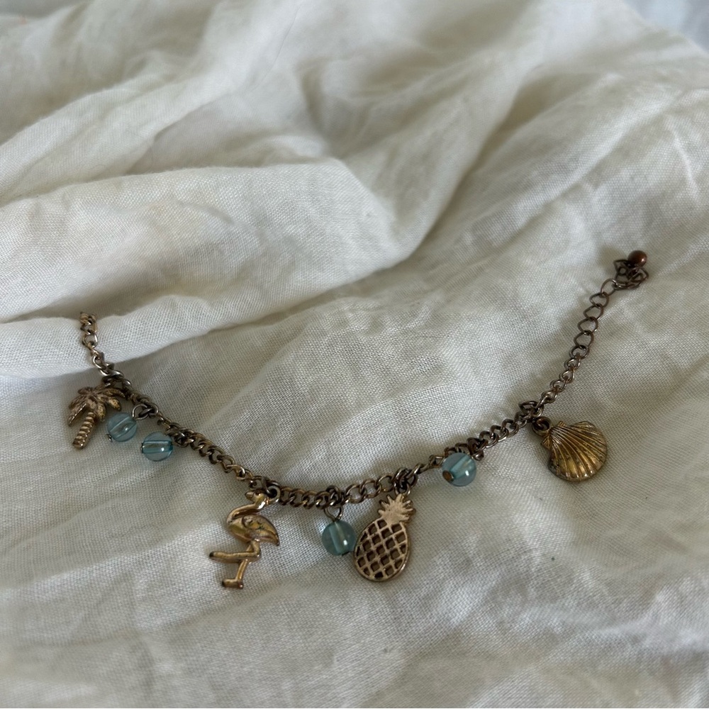 Justice tropical bracelet